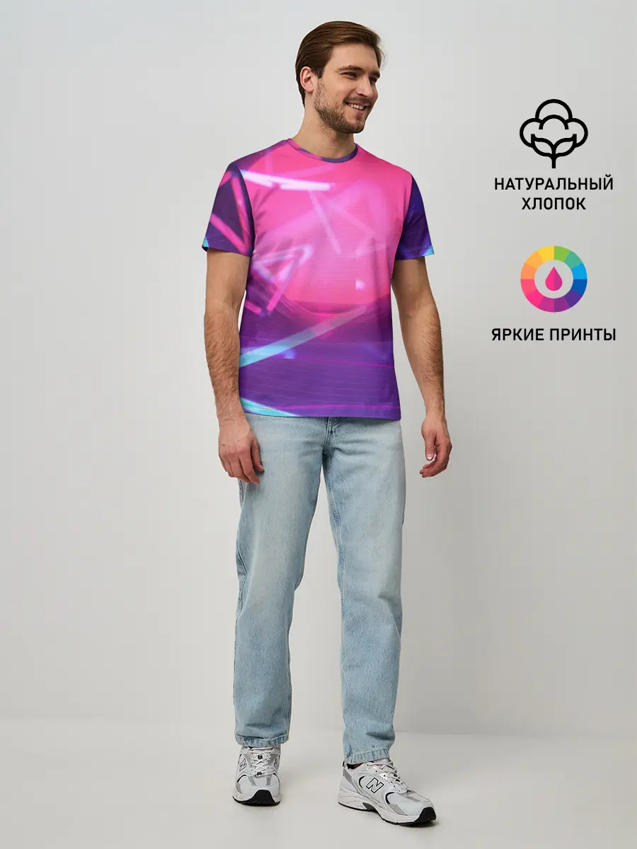 Мужская базовая футболка / IN DA CLUB!