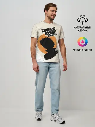 Мужская базовая футболка / Cowboy Bebop, Спайк Шпигель