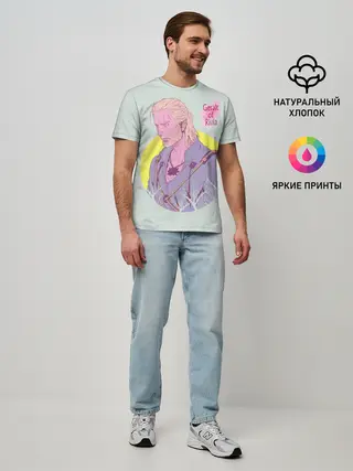 Мужская базовая футболка / Geralt of Rivia | Ведьмак