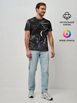 Мужская базовая футболка / Monstercat