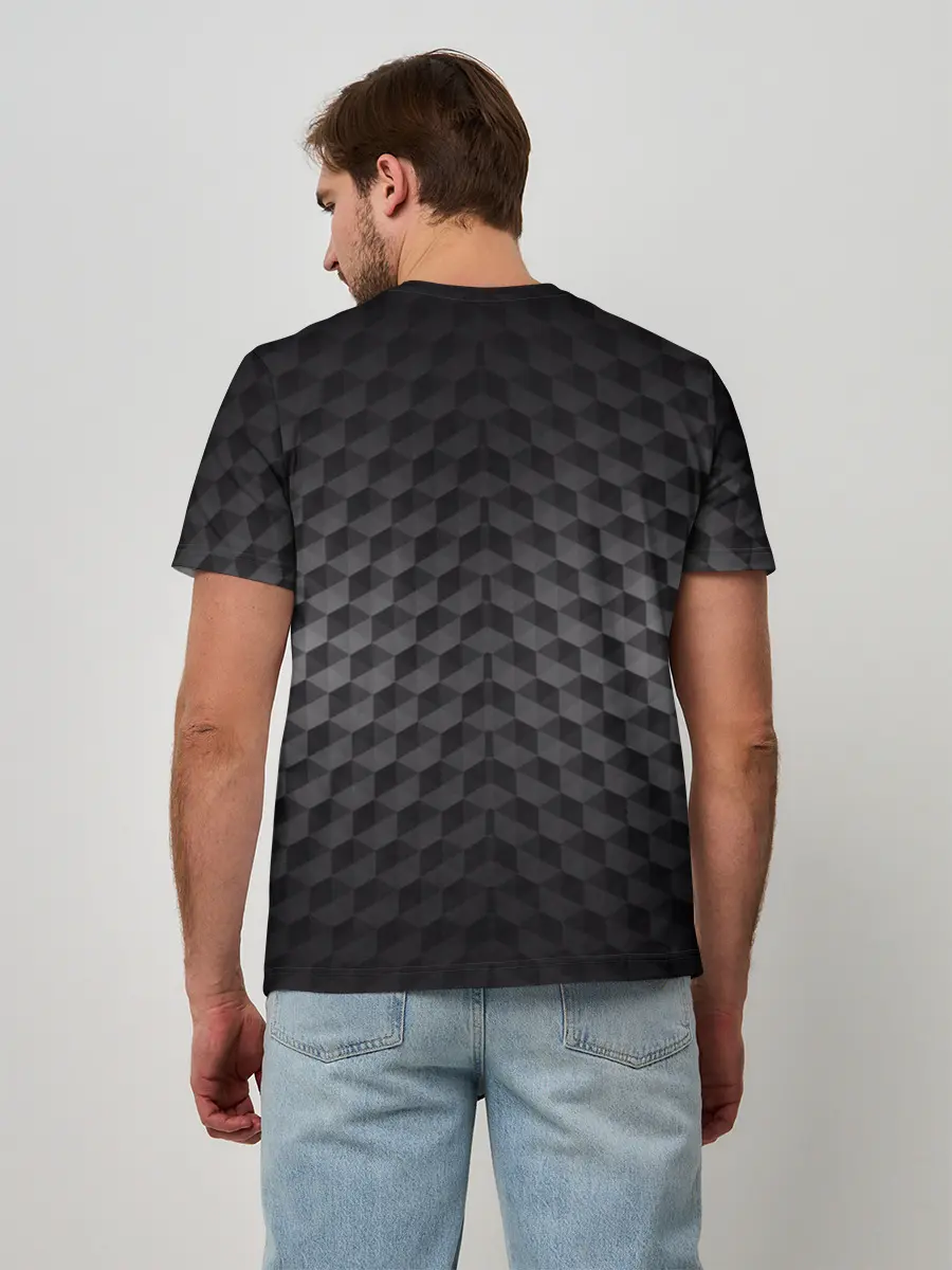 Мужская базовая футболка / PUBG Carbon