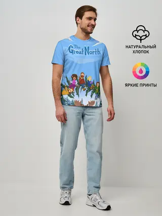 Мужская базовая футболка / The Great North
