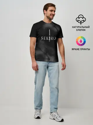 Мужская базовая футболка / Sekiro: Shadows Die Twice