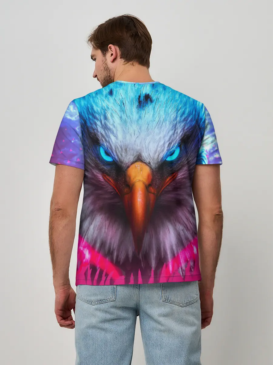 Мужская базовая футболка / Взгляд орла