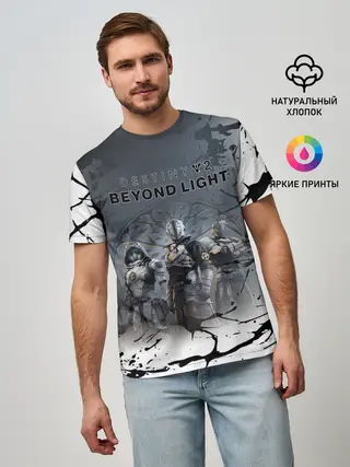 Мужская базовая футболка / Destiny 2: Beyond Light