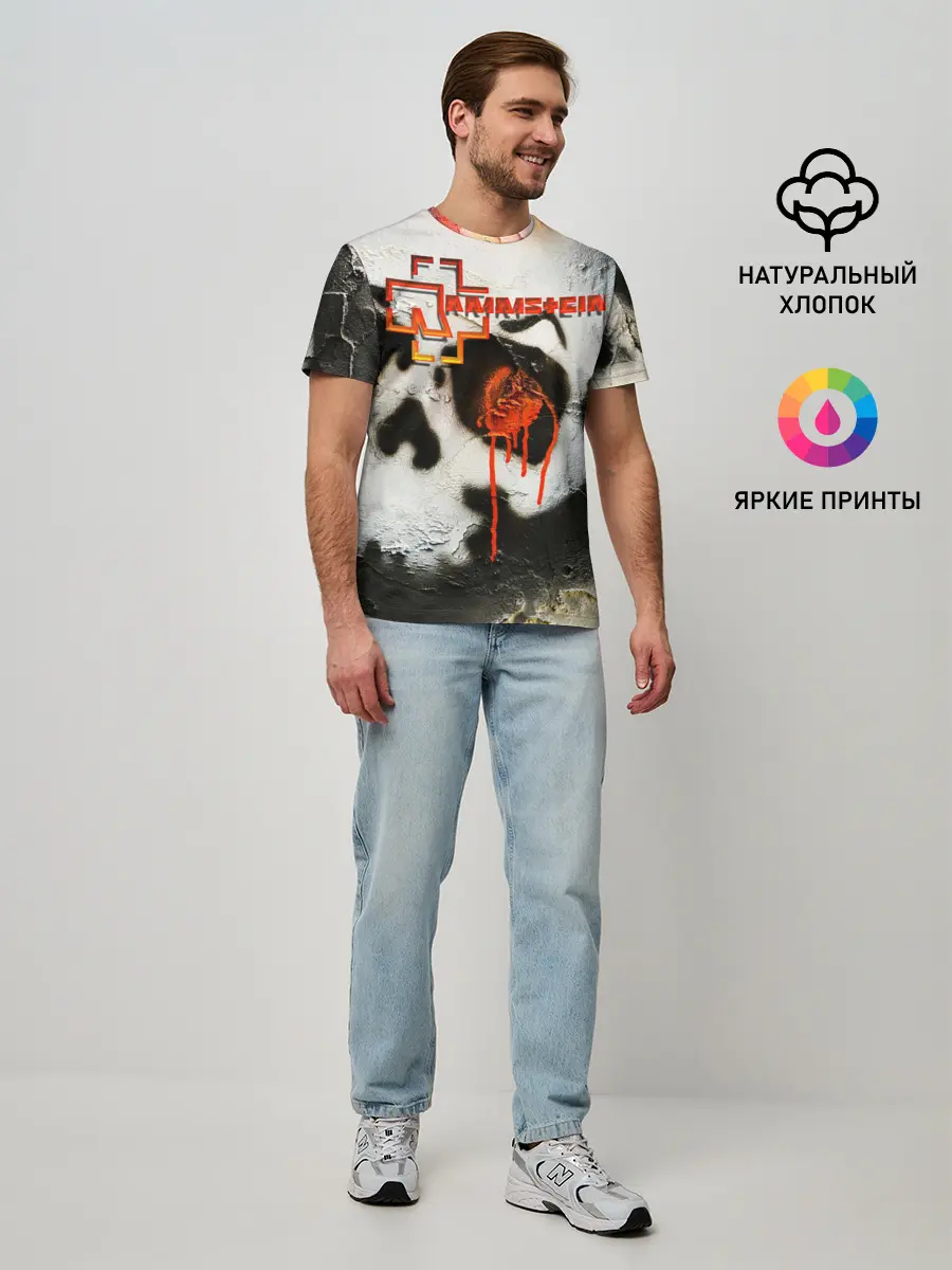 Мужская базовая футболка / Rammstein
