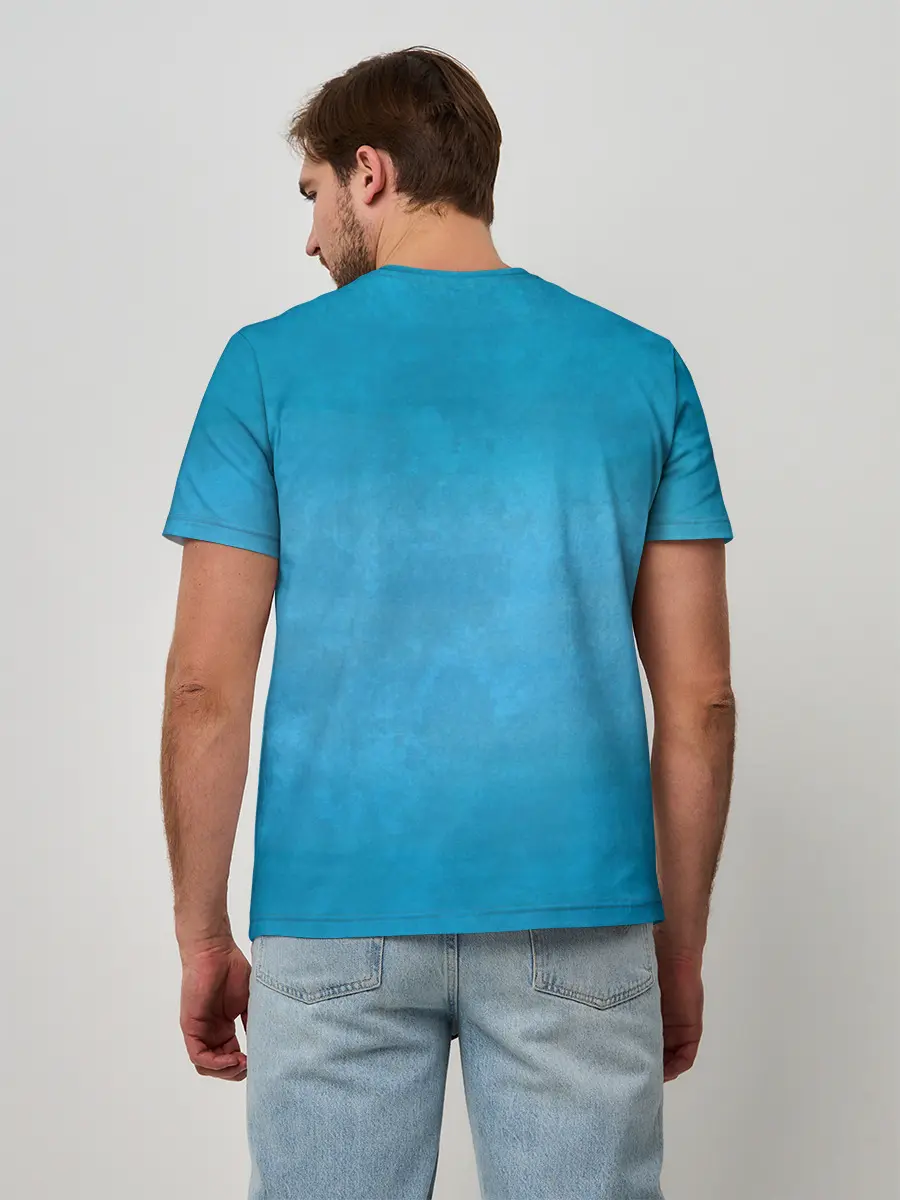 Мужская базовая футболка / Дельфин