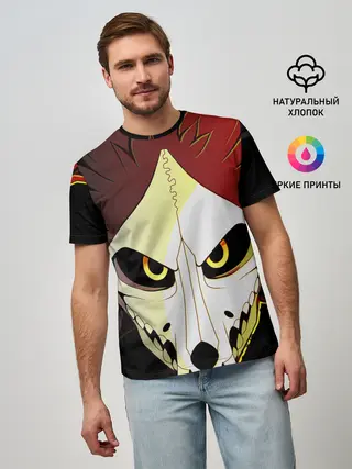 Мужская базовая футболка / Взгляд фурини