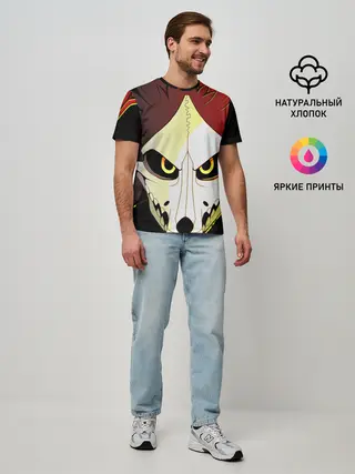 Мужская базовая футболка / Взгляд фурини