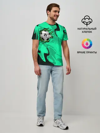 Мужская базовая футболка / Soccer