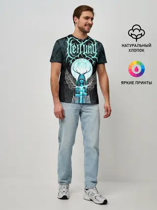 Мужская базовая футболка / Heilung