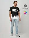 Мужская базовая футболка / Kiss
