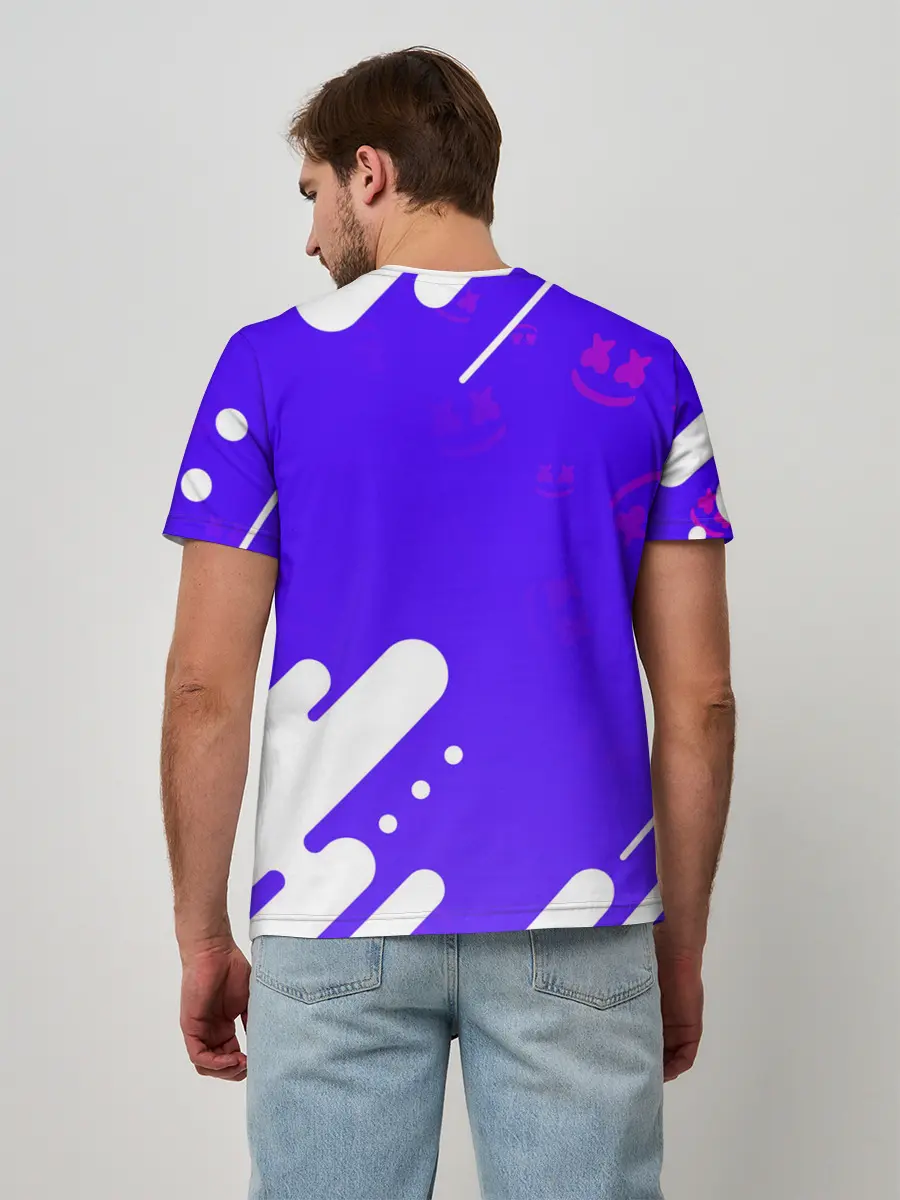 Мужская базовая футболка / MARSHMELLO / МАРШМЕЛЛОУ