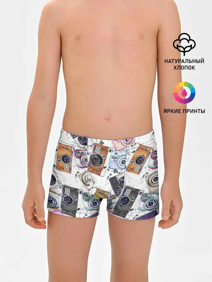 Трусы для мальчиков / Старинные фотоаппараты