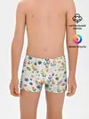 Трусы для мальчиков / Цветочный орнамент