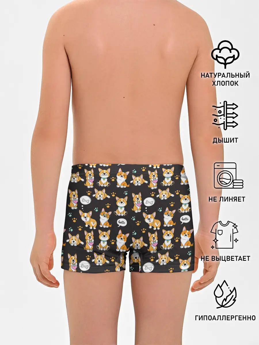 Трусы для мальчиков / Милые пёсики