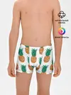 Трусы для мальчиков / Ананасовый арт
