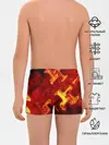 Трусы для мальчиков / Огненная лава