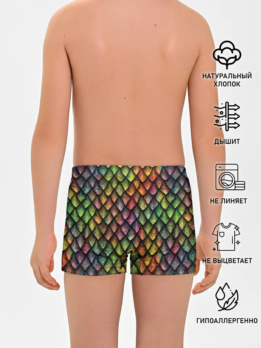 Трусы для мальчиков / Чешуя дракона