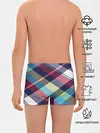 Трусы для мальчиков / Клетка / Текстура в клетку #2
