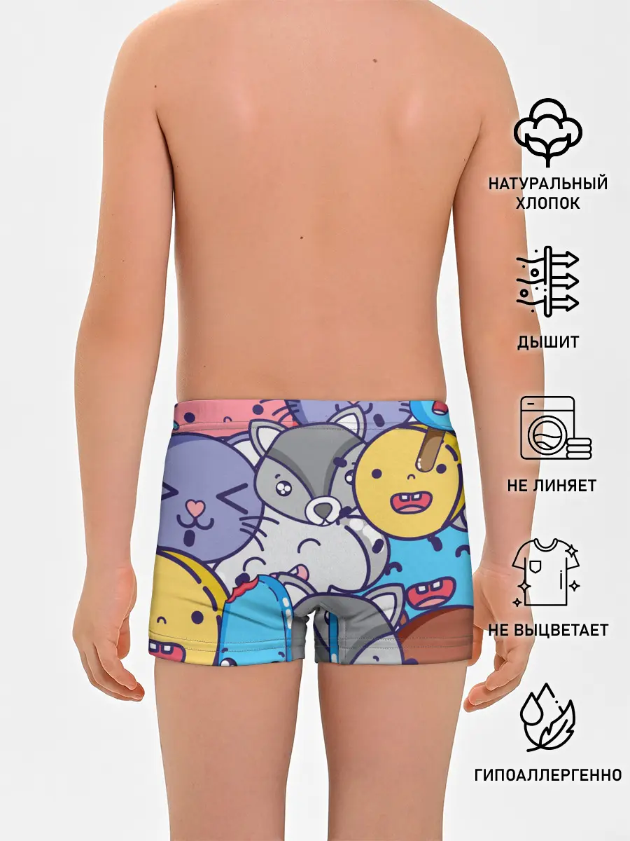 Трусы для мальчиков / Текстура