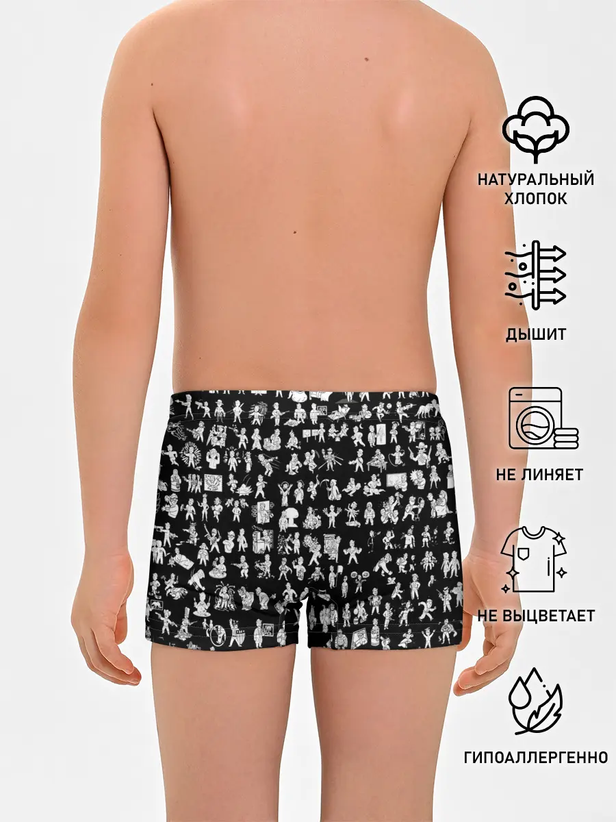 Трусы для мальчиков / FALLOUT BLACK