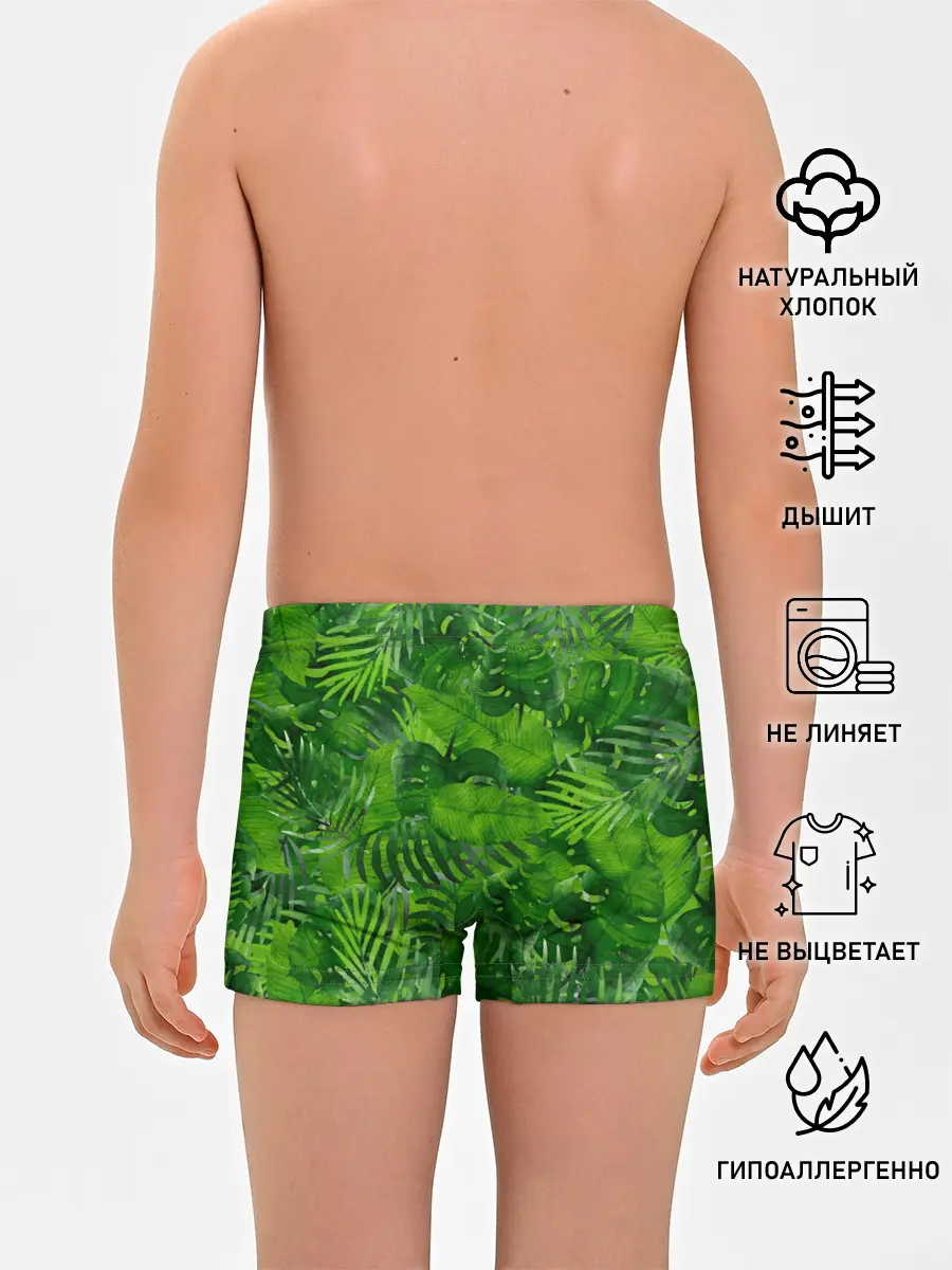 Трусы для мальчиков / Тропики