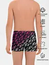 Трусы для мальчиков / Розовобелый паттерн джоджо