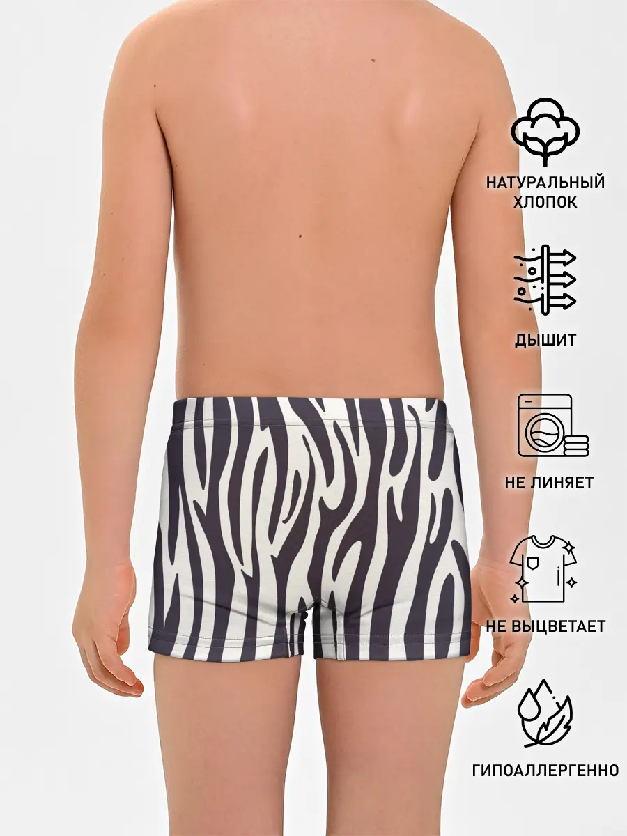Трусы для мальчиков / Я зебра