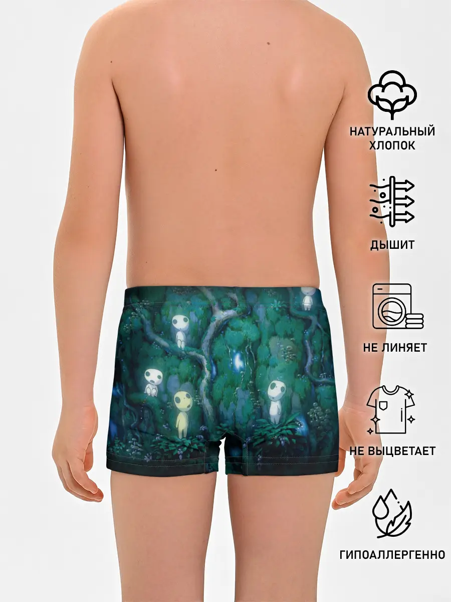 Трусы для мальчиков / принцесса Мононоке_5