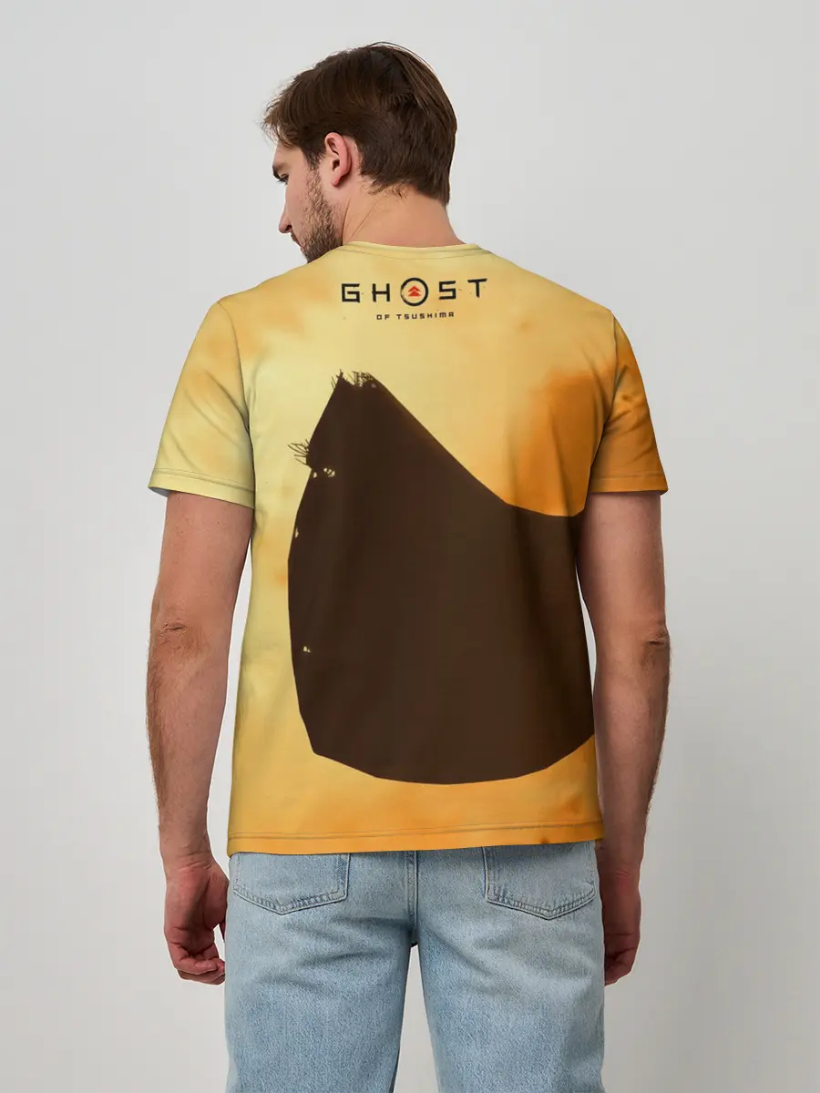 Мужская базовая футболка / Ghost of Tsushima | Jin Sakai