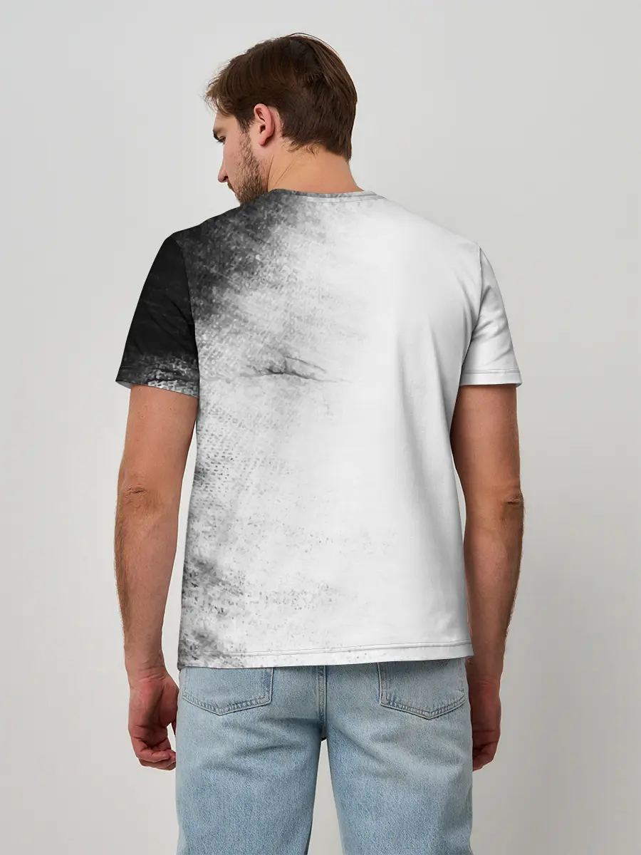 Мужская базовая футболка / Шоё Хината удар сверху Haikyuu!!