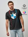 Мужская базовая футболка / BMW.