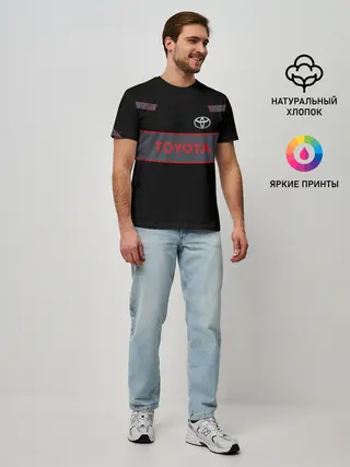 Мужская базовая футболка / Toyota
