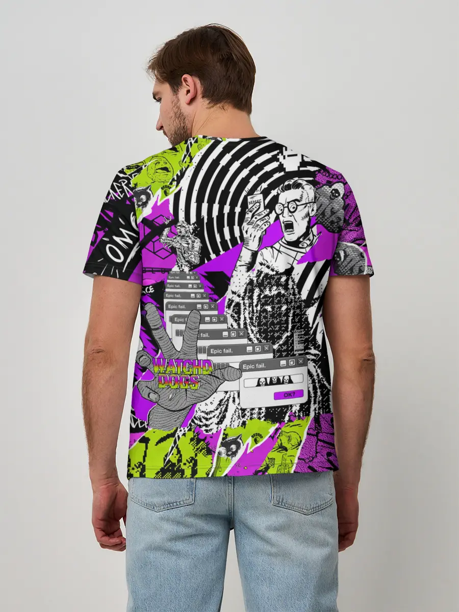 Мужская базовая футболка / Watch Dogs: Legion