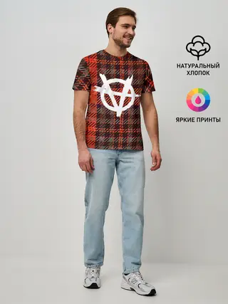 Мужская базовая футболка / Анархия | Anarchy