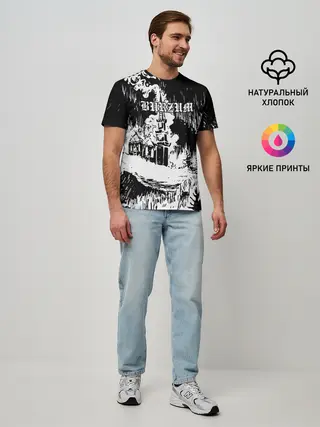 Мужская базовая футболка / Burzum