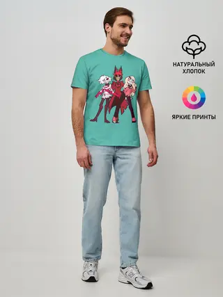 Мужская базовая футболка / Команда Хазбин