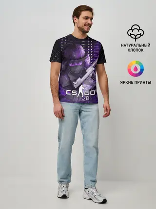 Мужская базовая футболка / CS:GO