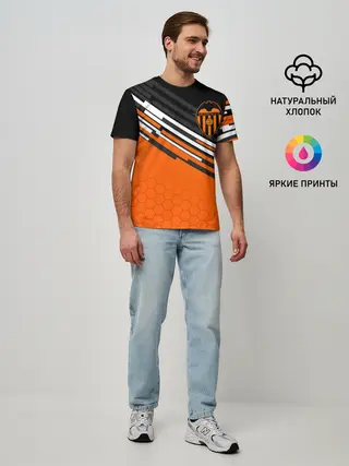 Мужская базовая футболка / ФК ВАЛЕНСИЯ / SPORT / СПОРТ