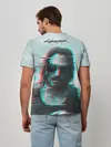 Мужская базовая футболка / Cyberpunk 2077