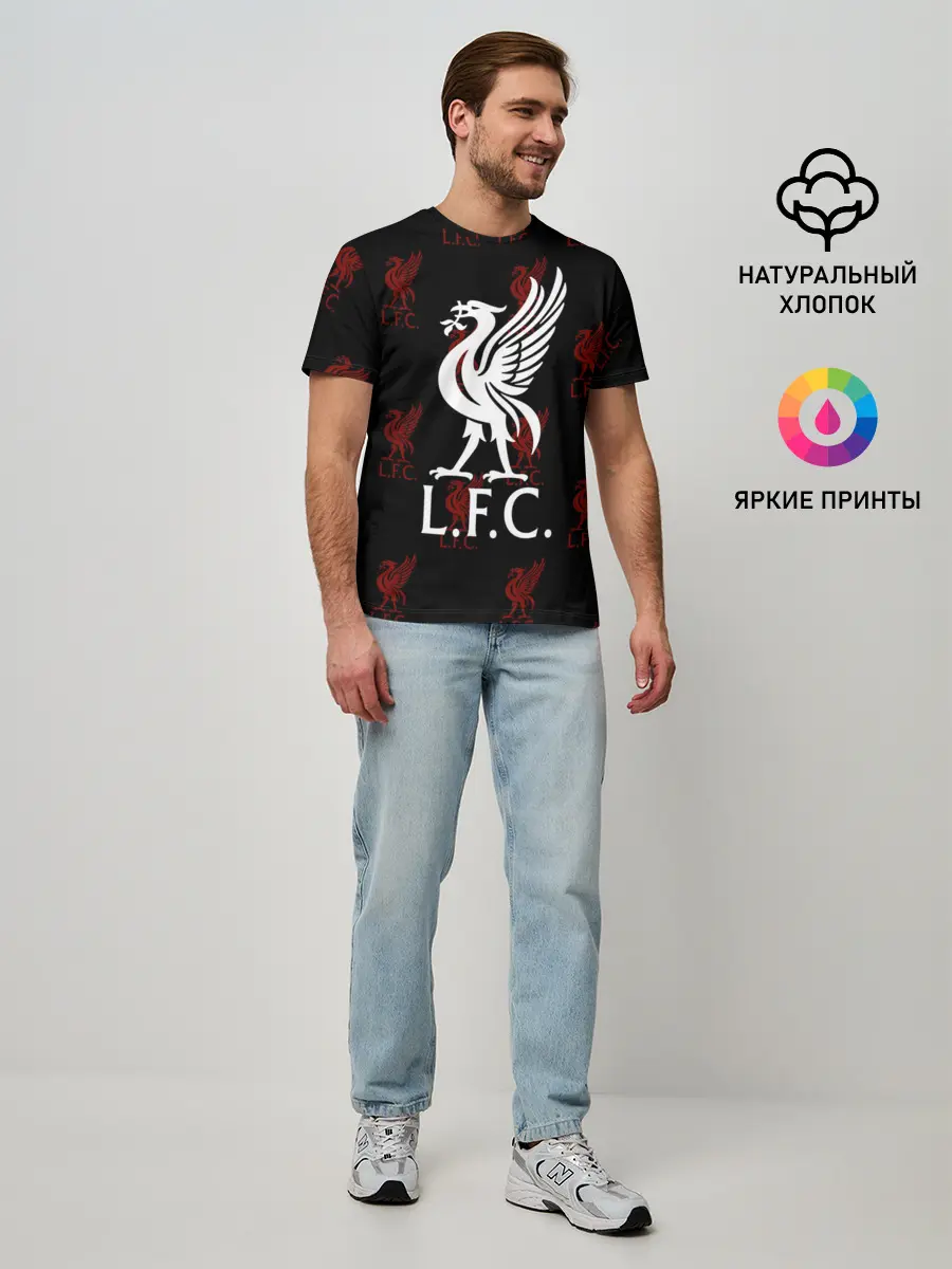 Мужская базовая футболка / Liverpool