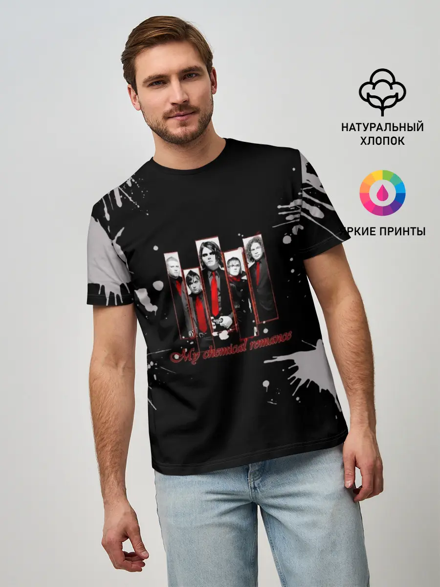 Мужская базовая футболка / My Chemical Romance