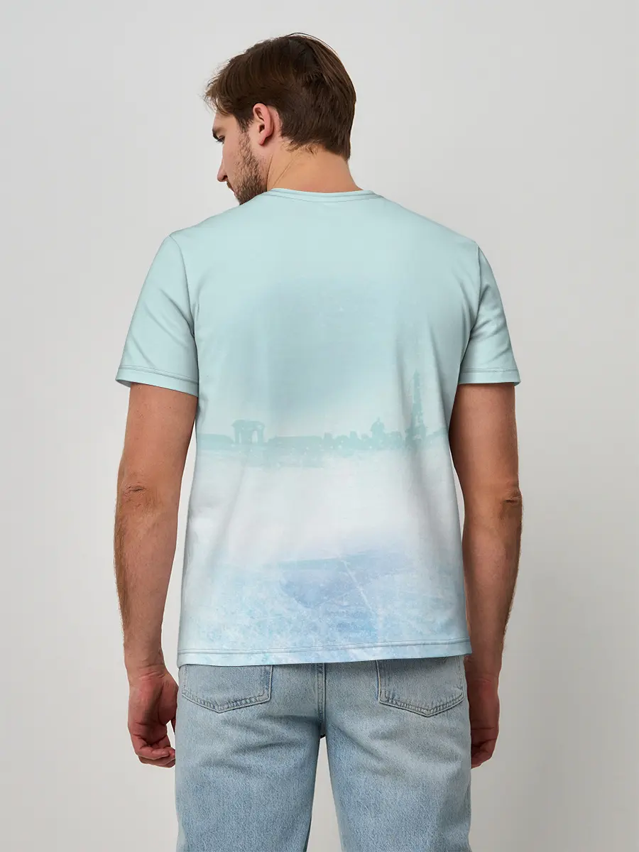 Мужская базовая футболка / Фигурное катание