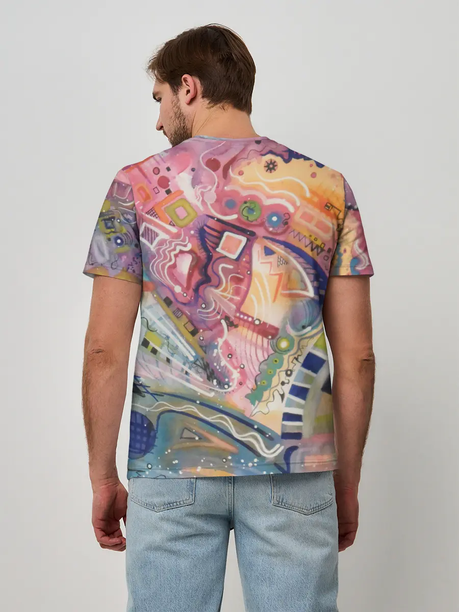 Мужская базовая футболка / MULT