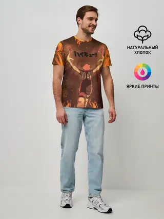 Мужская базовая футболка / Haikyu | Волейбол