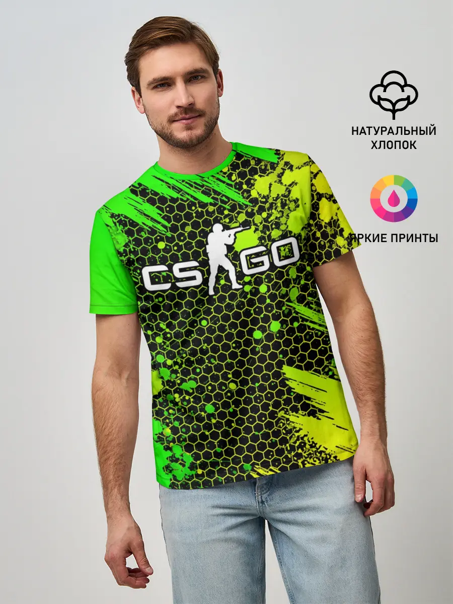 Мужская базовая футболка / COUNTER STRIKE