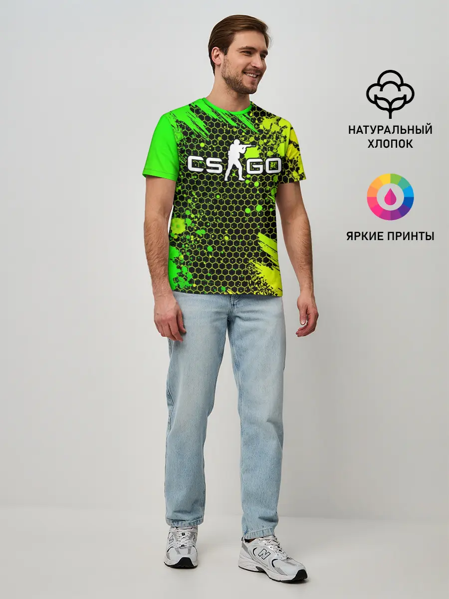 Мужская базовая футболка / COUNTER STRIKE