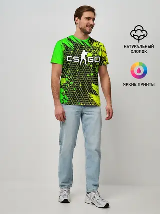 Мужская базовая футболка / COUNTER STRIKE