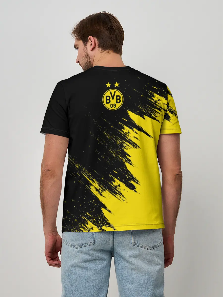 Мужская базовая футболка / Боруссия Дортмунд